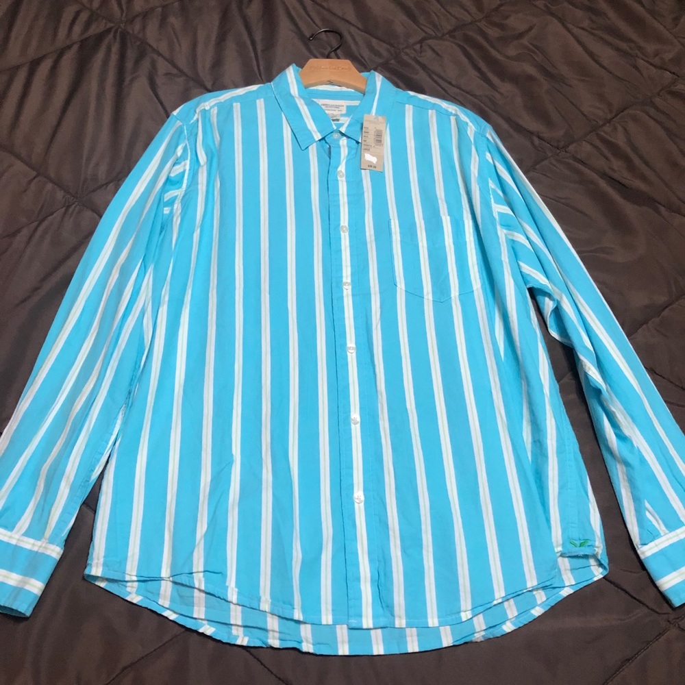 American eagle button up shirt